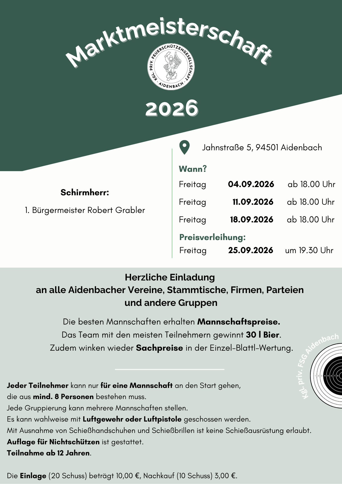 Einladung